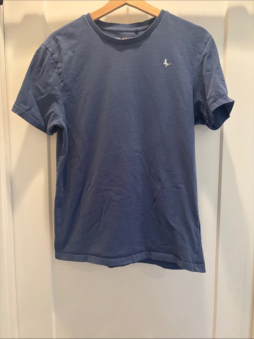 Jack Wills Men's Crew Neck Tee - Slate Blue